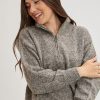 Femmes Missègle | Pull En Laine Yack Col Cheminee Pour Femme