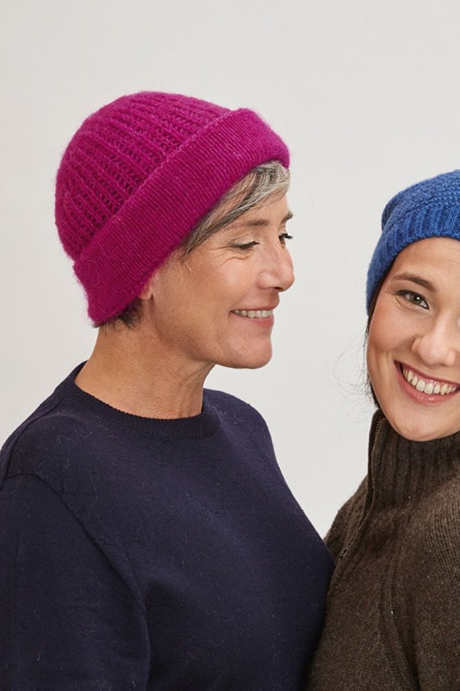 Femmes Missègle | Bonnet Laine A Revers Pour Femme