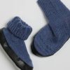 Enfants Missègle | Chausson Chaussette Bleu Jean