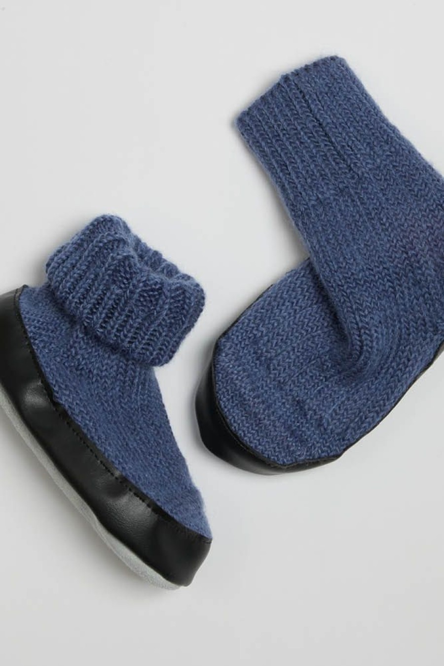 Enfants Missègle | Chausson Chaussette Bleu Jean