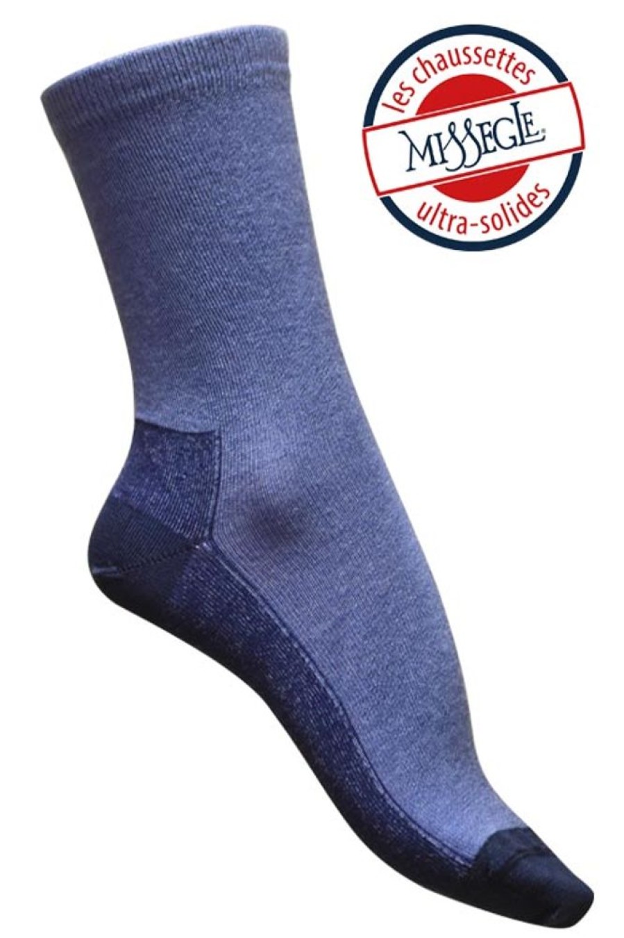 Hommes Missègle | Chaussettes Laine Merinos Et Soie Ultra-Solides