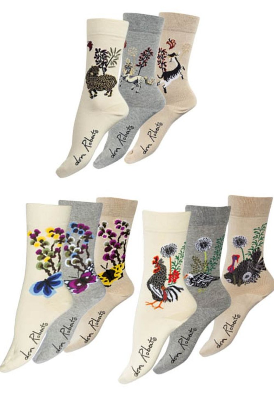 Hommes Missègle | Chaussettes Coton Bio Dom Robert