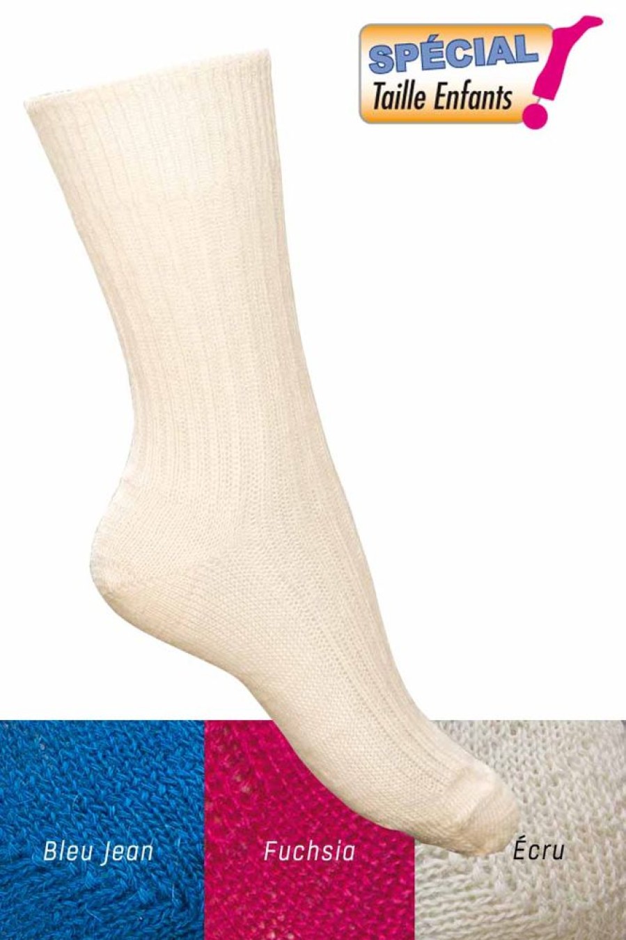 Enfants Missègle | Chaussettes Laine Mohair Pour Enfant